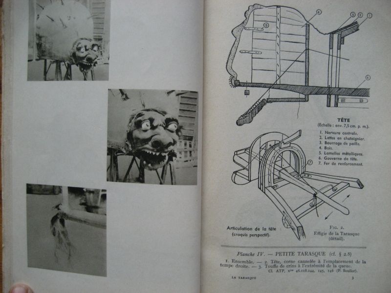 Dumont, L/ - La Tarasque. Essai de description d'un fait local d'un point de vue ethnographique