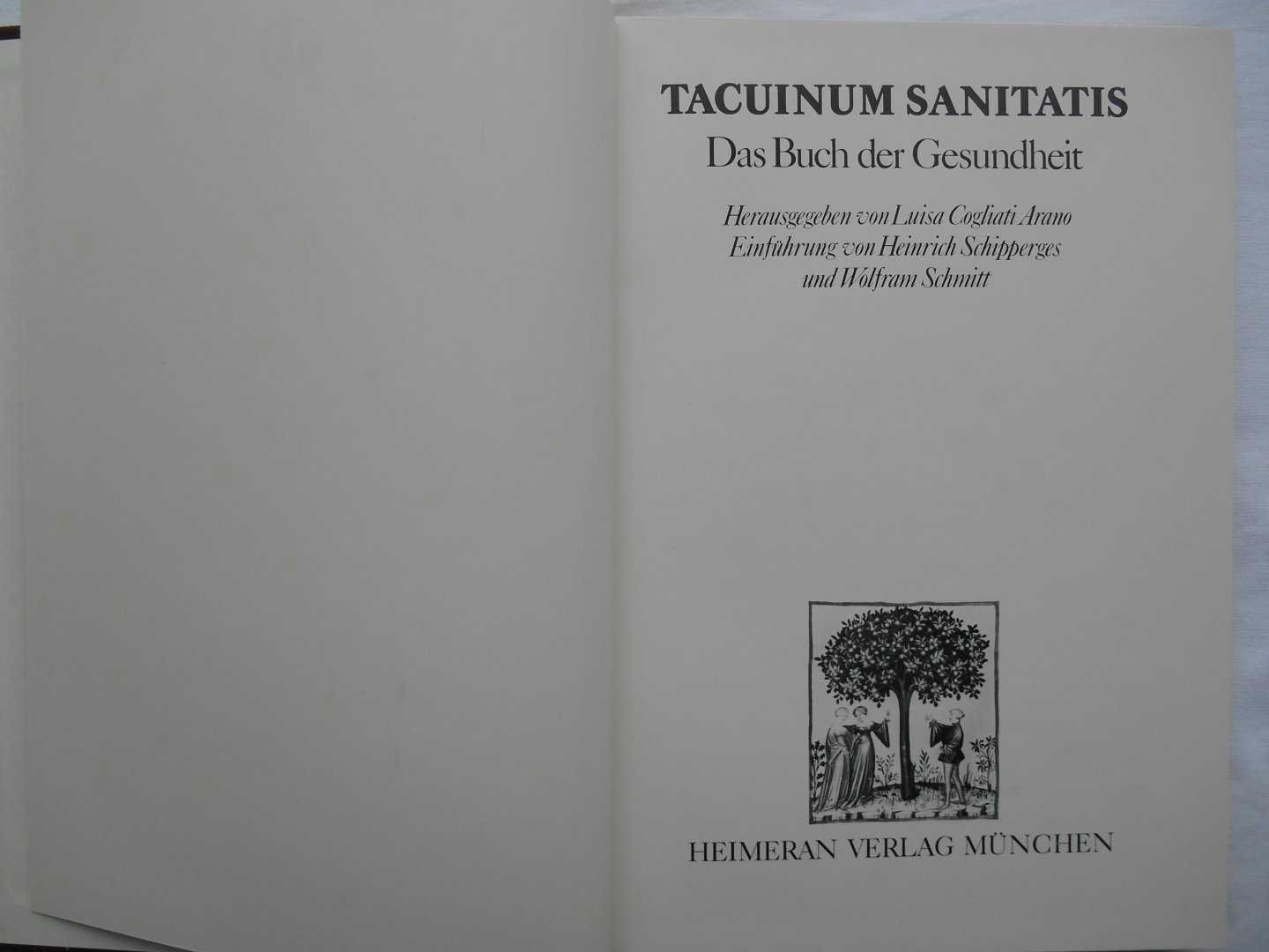 Arano, Luisa Cogliati (Hg.) - Tacuinum sanitatis, das Buch der Gesundheit