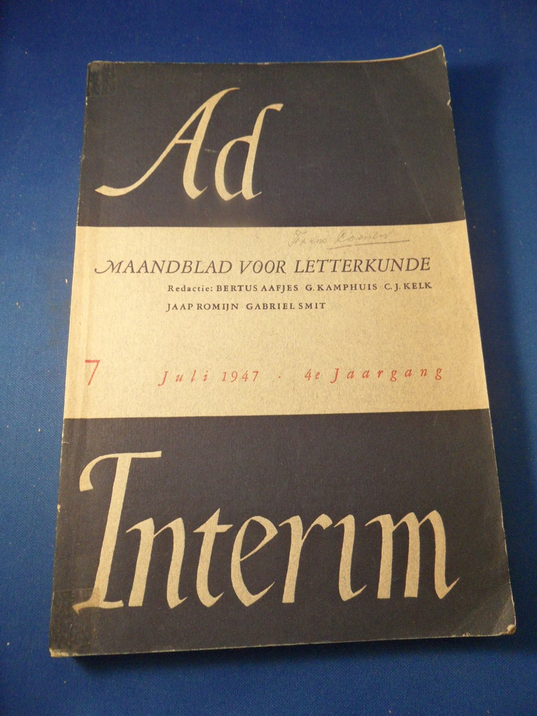 div - Ad Interim, juli 1947