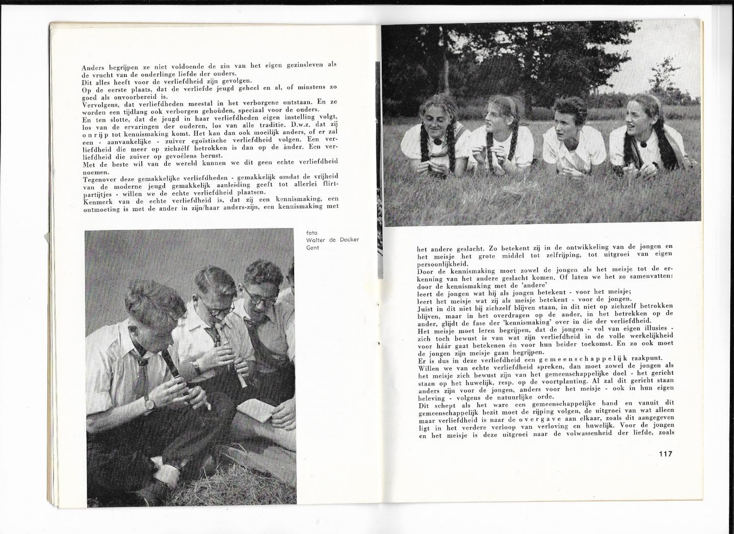 red. P.Th.De Weijer - Voor Heilige Poorten, tijdschrift voor verloofden, uitgave juli/augustus 1957