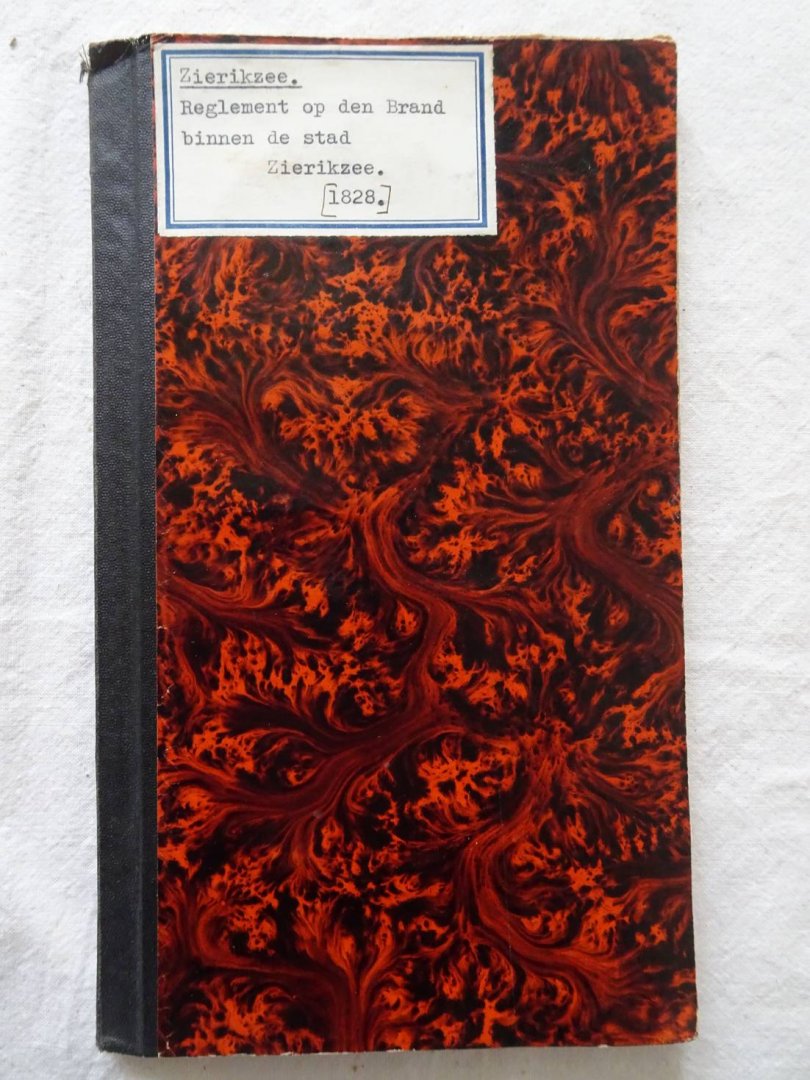  - Reglement op den Brand binnen de stad Zierikzee.