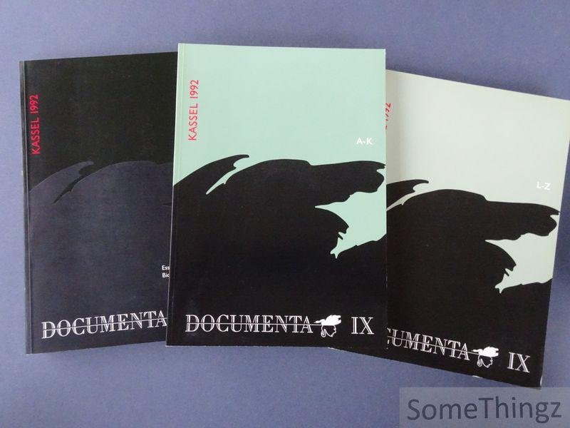 N/A. - Document IX - Jan Hoet. - Documenta IX. Kassel 1992. 3 volumes.