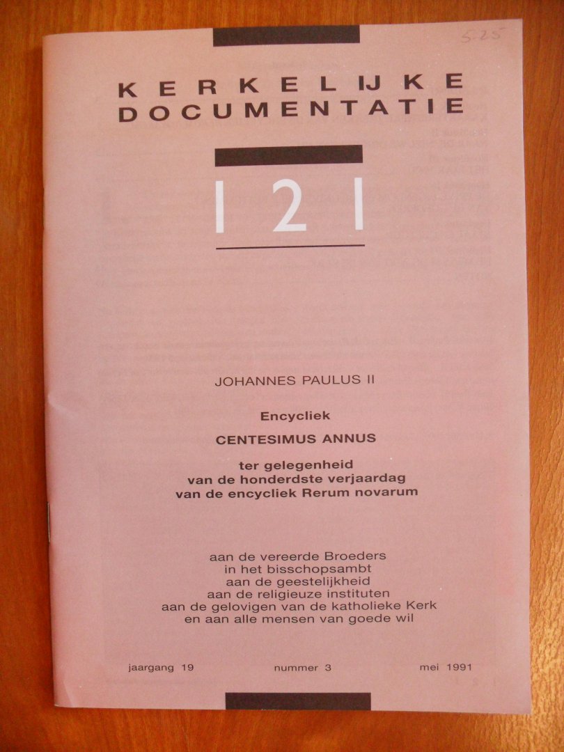 Redactie - Kerkelijke documentatie  ( Johannes Paulus II)