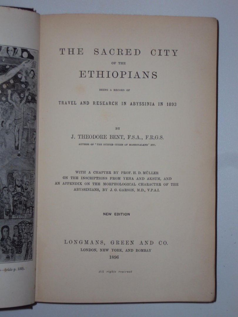 J. Theodore Bent - The sacred city of the Ethiopians