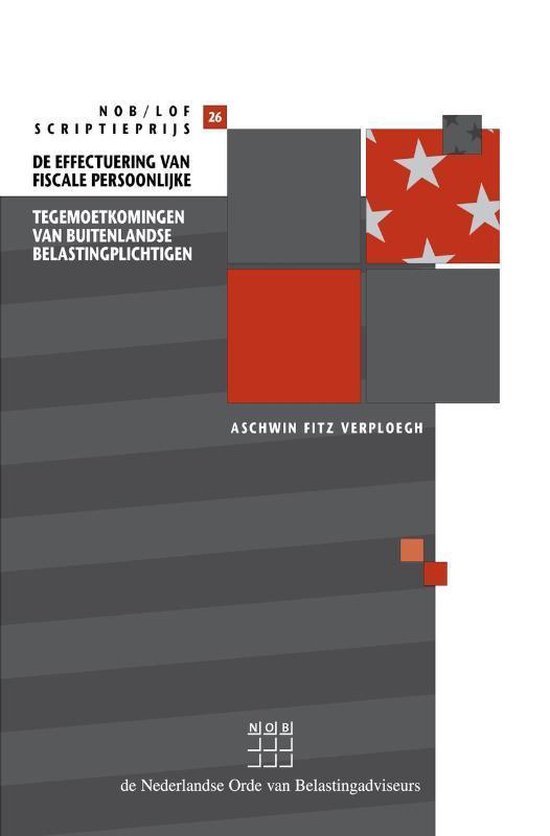 Verploegh, Aschwin Fitz. - De effectuering van fiscale persoonlijke tegemoetkomingen van buitenlandse belastingplichtigen : een onderzoek naar de regeling voor kwalificerende buitenlandse belastingplichtigen ex artikel 7.8 wet IB 2001 jo. artikel 21bis Uitv.besl. IB 200...