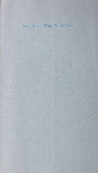 Zuiderent, Ad. - Waterland-Oost.