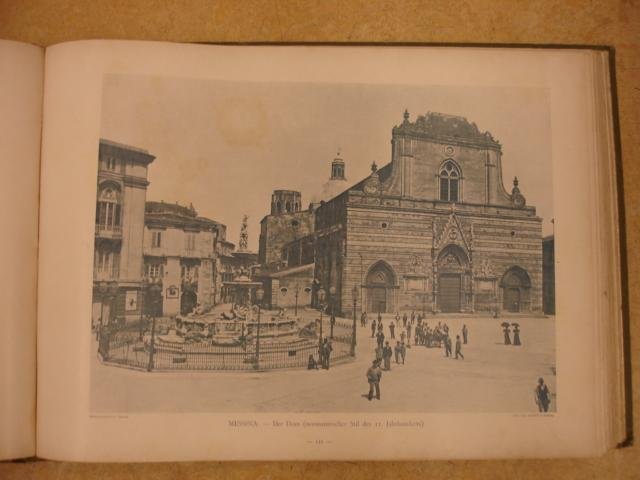 Spühler, A.. - Meine Reise in Italien/ Prachtalbum von 800 Photographien.