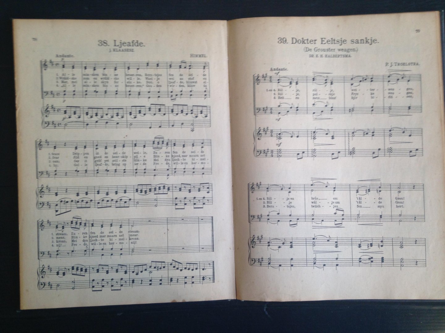 Troestra, P.J. & P.H.de Groot - Ny Frysk Lieteboek