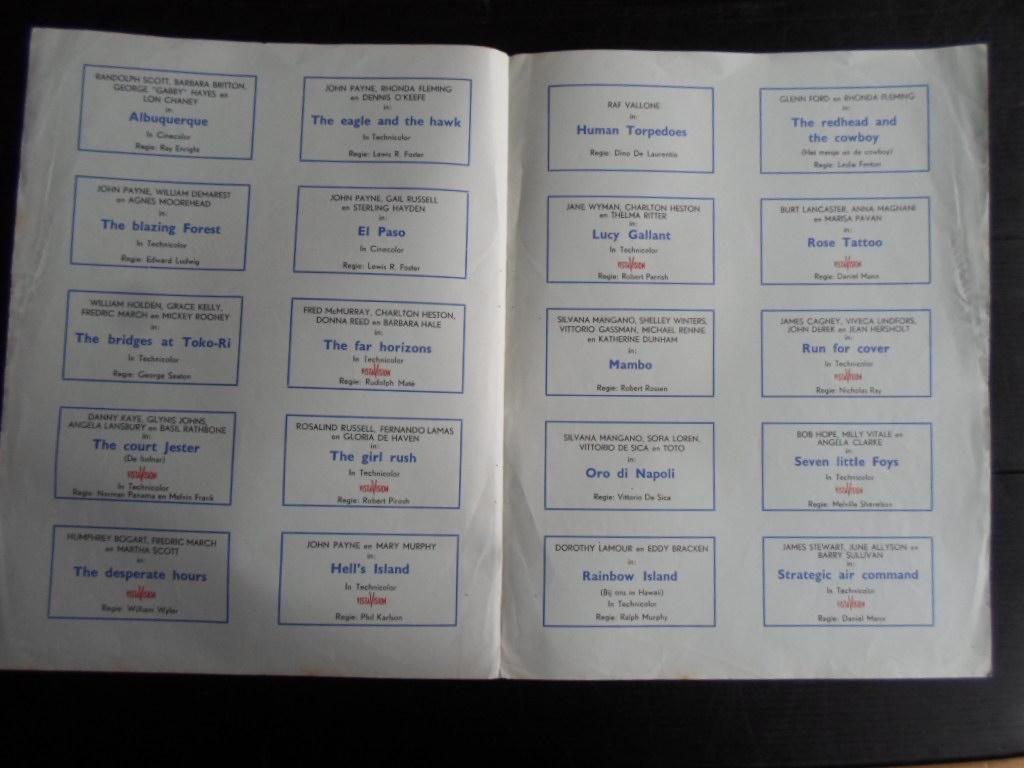  - Paramount Pictures Produktie 1955-1956