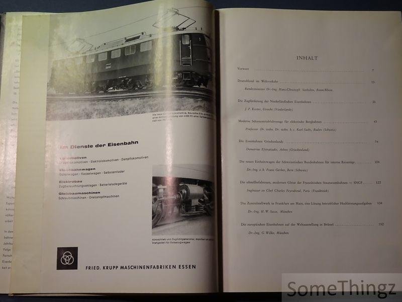 Th. Vogel und E. Kadenbach. (Hrsg.) - Jahrbuch des Eisenbahnwesens. 10. Folge. 1959.