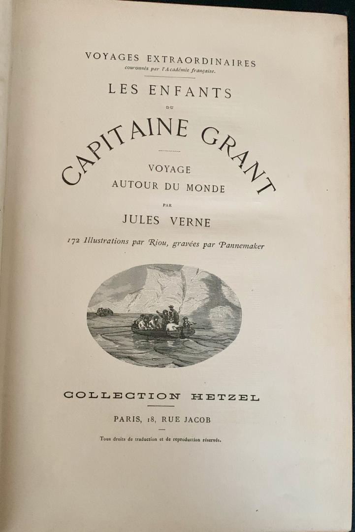 Jules Verne - les Enfants du Capitine Grant