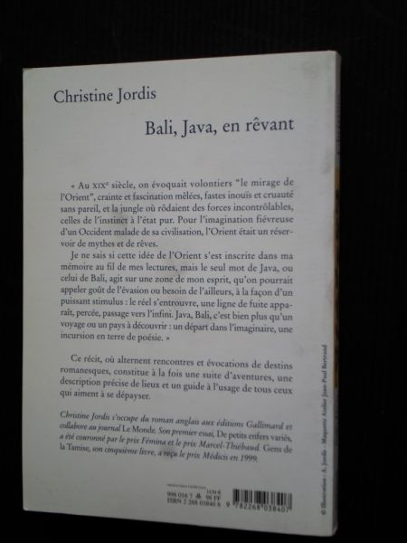 Jordis, Christine - Bali, Java, en rêvant, La fantaisie du voyageur