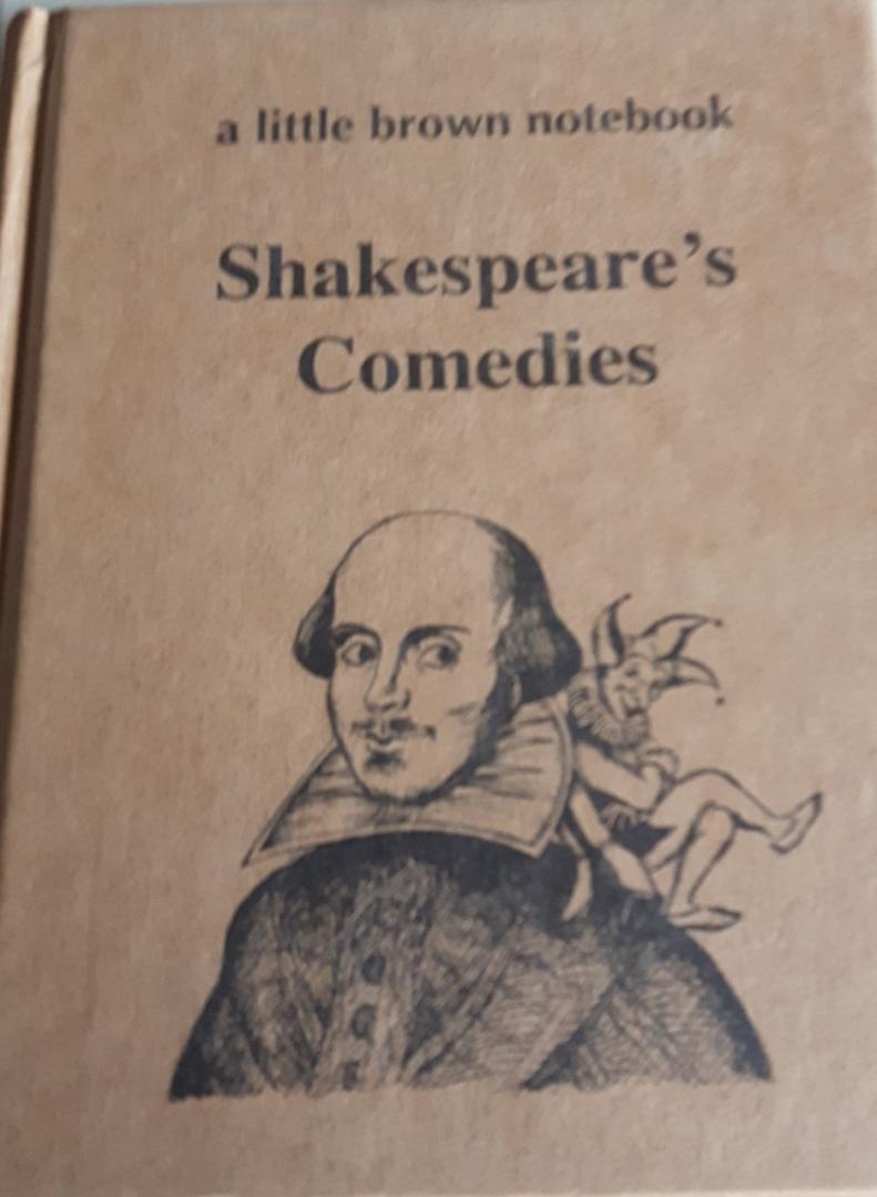 Edwards, Linda [illustrated] - Shakespeare's Comedies - a little brown notebook-