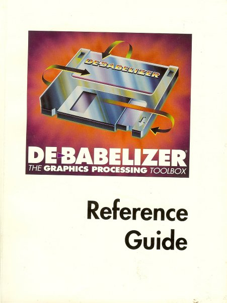 Equilibrium - De babelizer / The graphics processing toolbox / Reference guide