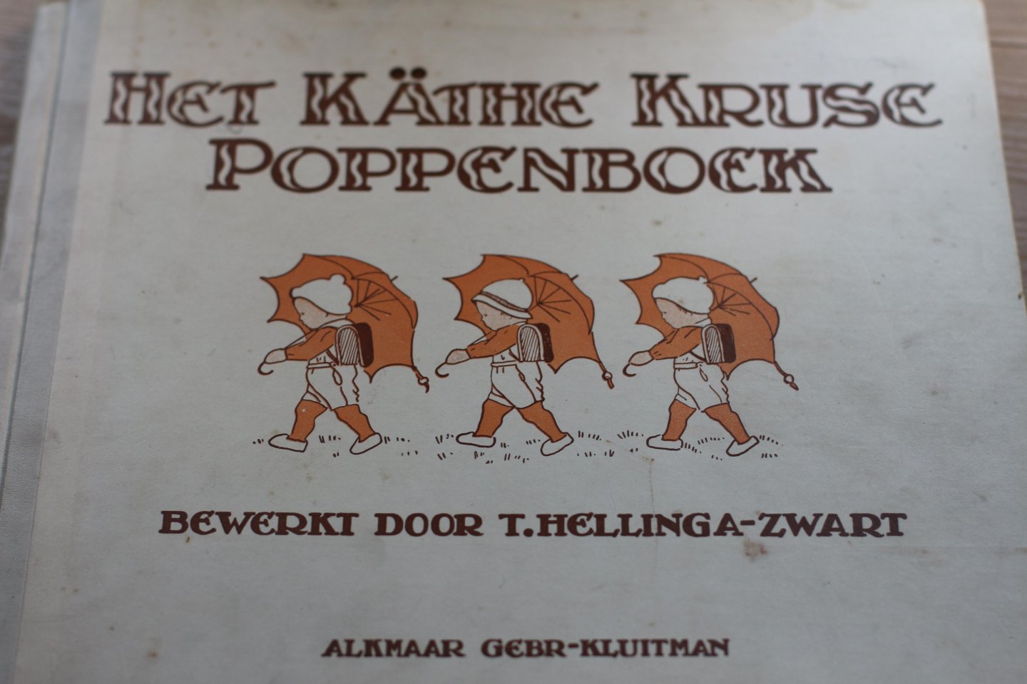 HELLINGA-ZWART, T. - Het Käthe Kruse Poppenboek