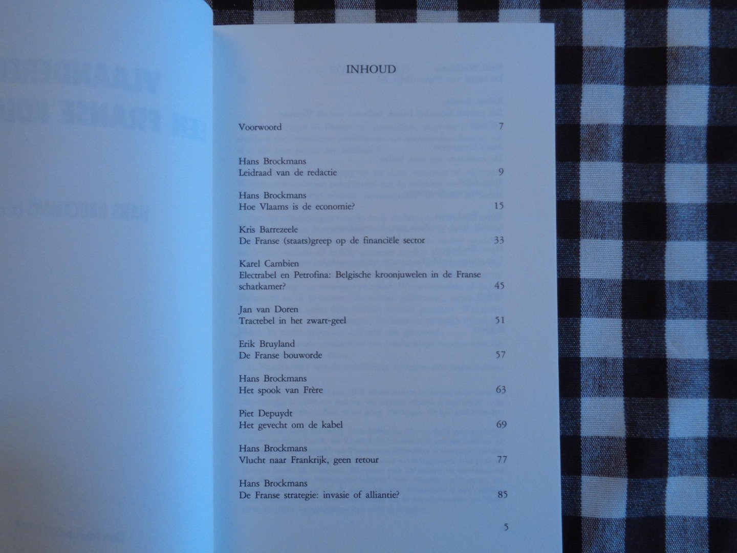 hans - Vlaanderen een franse kolonie / druk 1