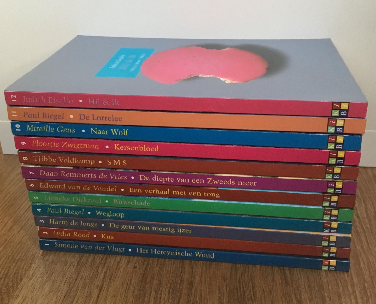 Diverse Auteurs (zie omschrijving) - 12 delen van de Kidsbibliotheek (zie titels in de omschrijving)