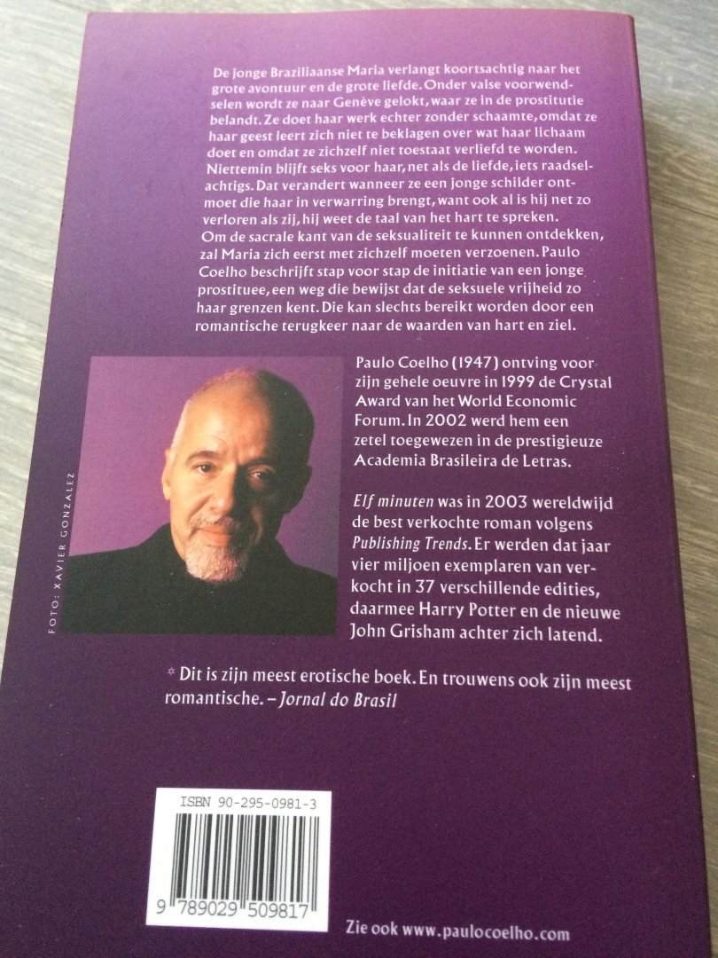 Coelho, Paulo - Elf minuten