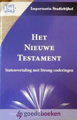 , - Het Nieuwe Testament *nieuw* --- Statenvertaling met Strong-coderingen