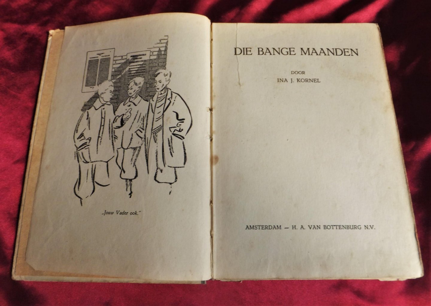 Kornel, Ina J - Die bange maanden [1.dr]
