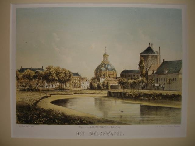 Middelburg. - Het Molenwater.