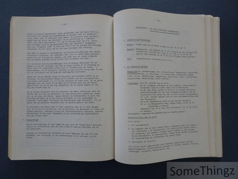 N/A. - Folklorejaar Folkloremusea België 1974.