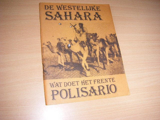 R. v.d. Brink; P. Ordeman - De Westelijke Sahara. Wat doet het Frente Polisario