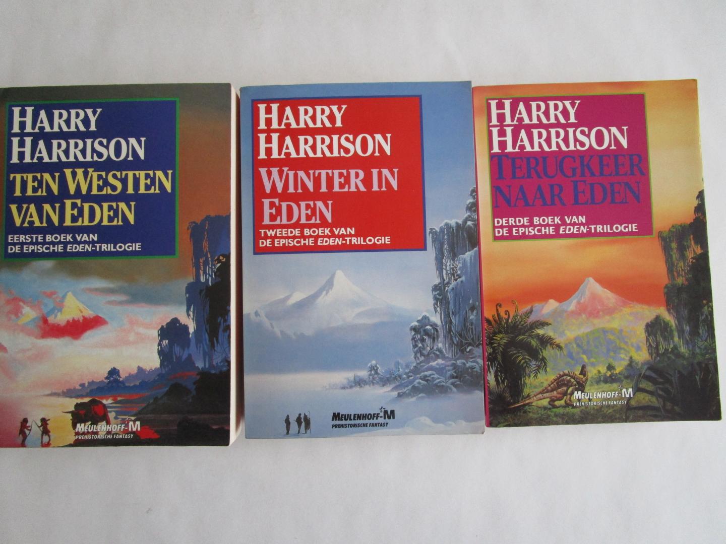Harrison, Harry - EDEN TRILOGIE; 3 delen; 1) Ten weaten van Eden; 2} Winter in Eden; 3) Terugkeer naar Eden