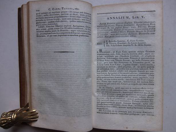 Taciti, C. Cornelii (Tacitus). - Quae exstant opera, Juxta accuratissimam D. Lallemant Editionem.