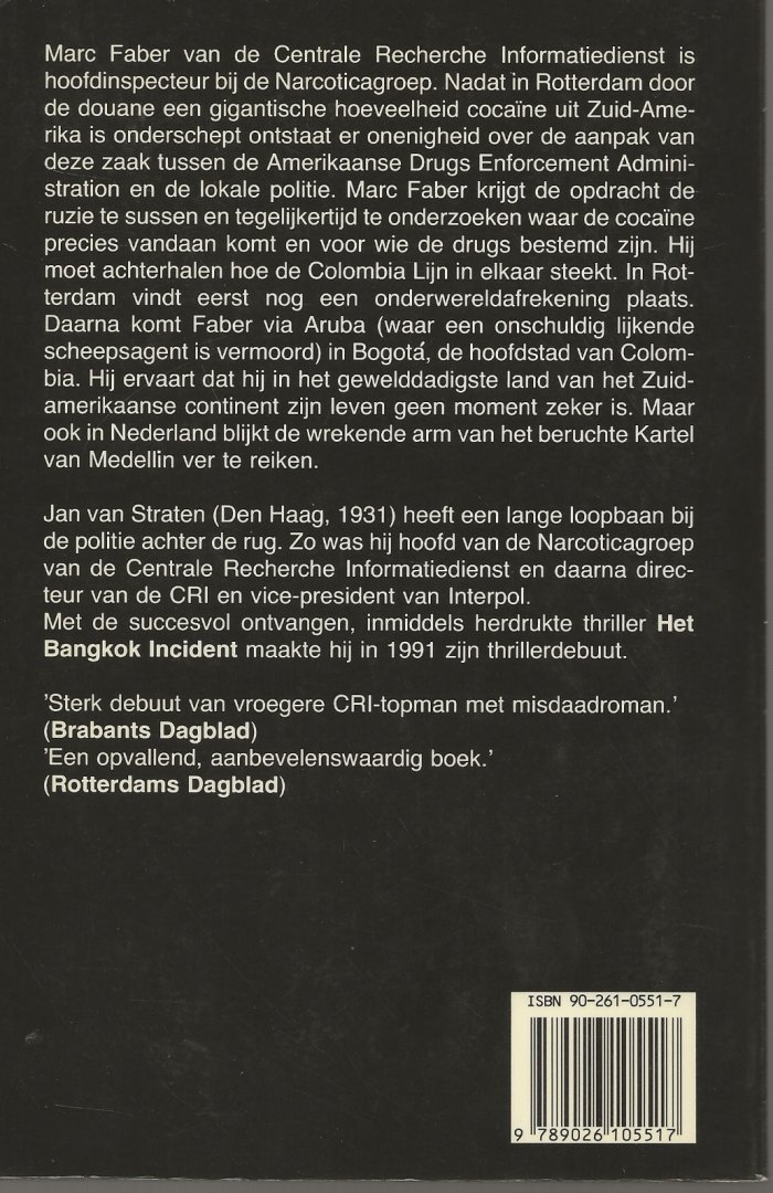Straten, Jan. van - De Colombia Lijn