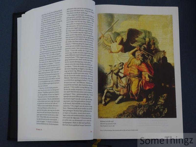 N/A. - Bijbel met werk van Rembrandt. [Gebonden uitgave met schuifdoos.]