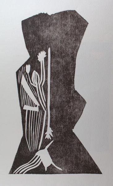 Maarseveen, H. van. - Steen met prehistorische tekeningen.