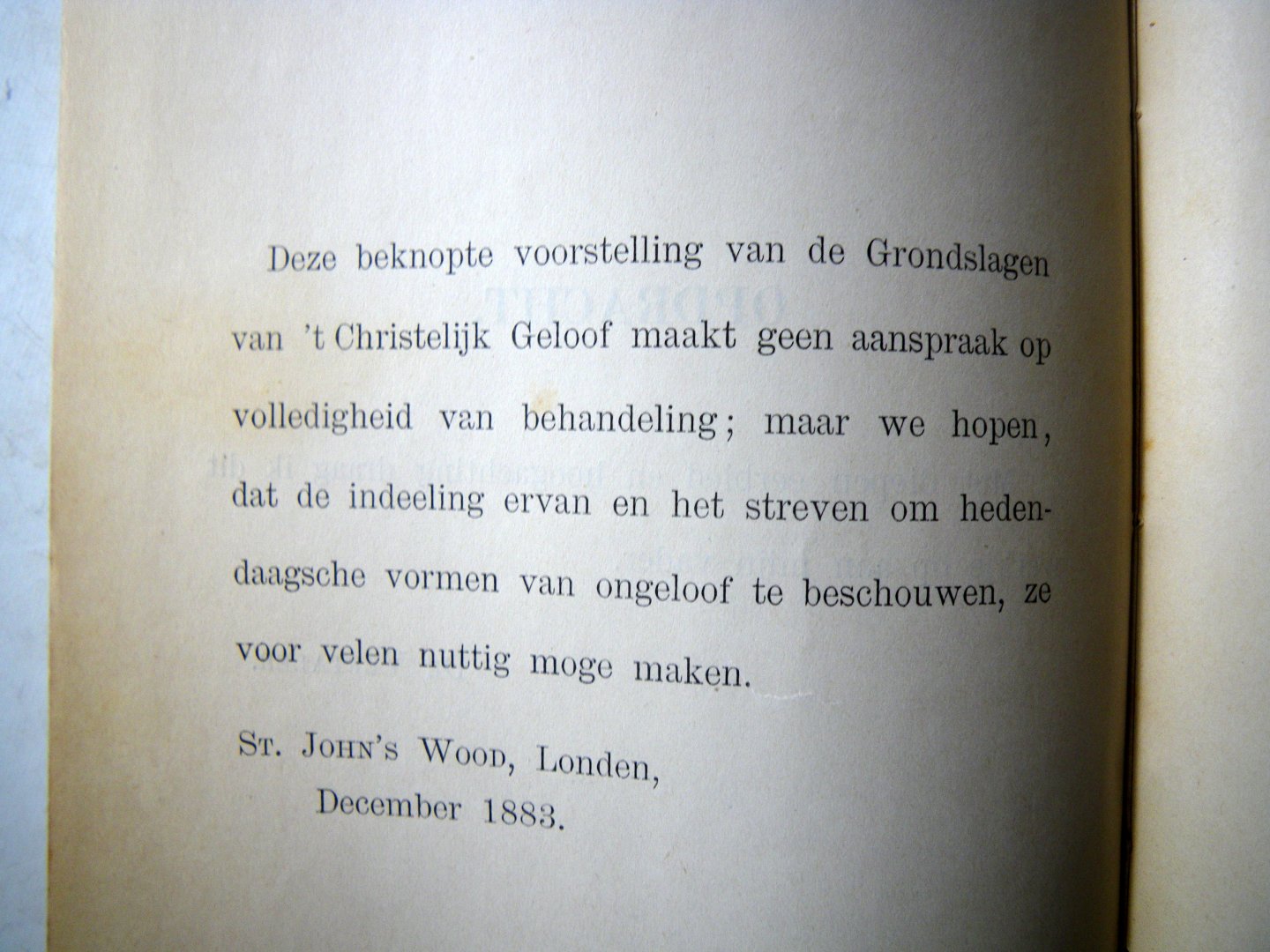 Gibson John Monro DD, vertaling H. Mostert - Rots Contra Zand of de grondslagen van't christelijk Geloof