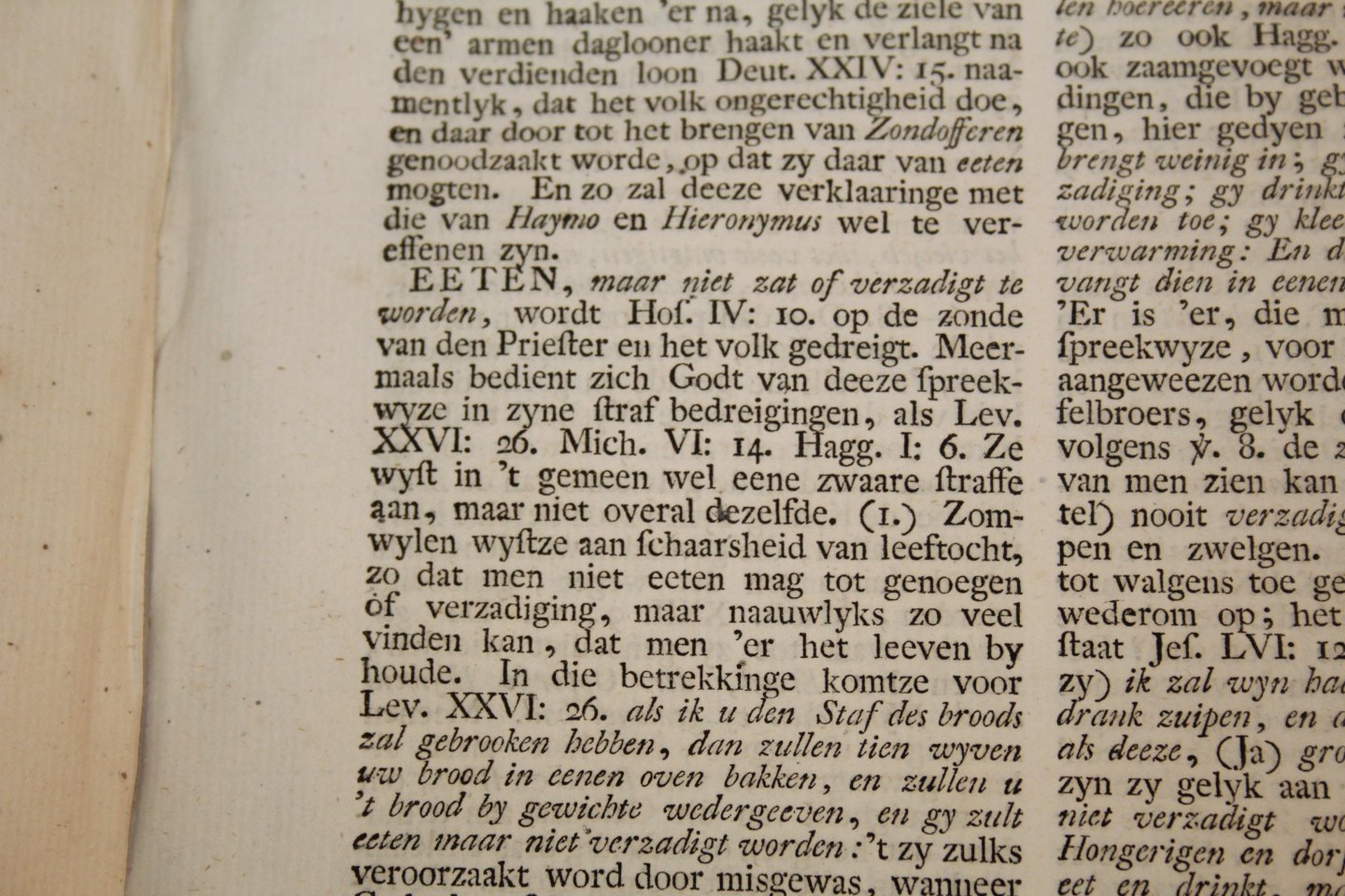 Staringh, Jacob Gerard - Bybels Zakelyk Woordenboek … door Jacob Gerard Staringh. Letter E. en F. Tweede deel, tweede stuk