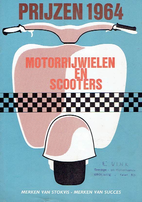 STOKVIS en ZONEN - FOLDER - Prijzen 1964 - Motorrijwielen en Scooters - Merken van Stokvis - Merken van Succes.