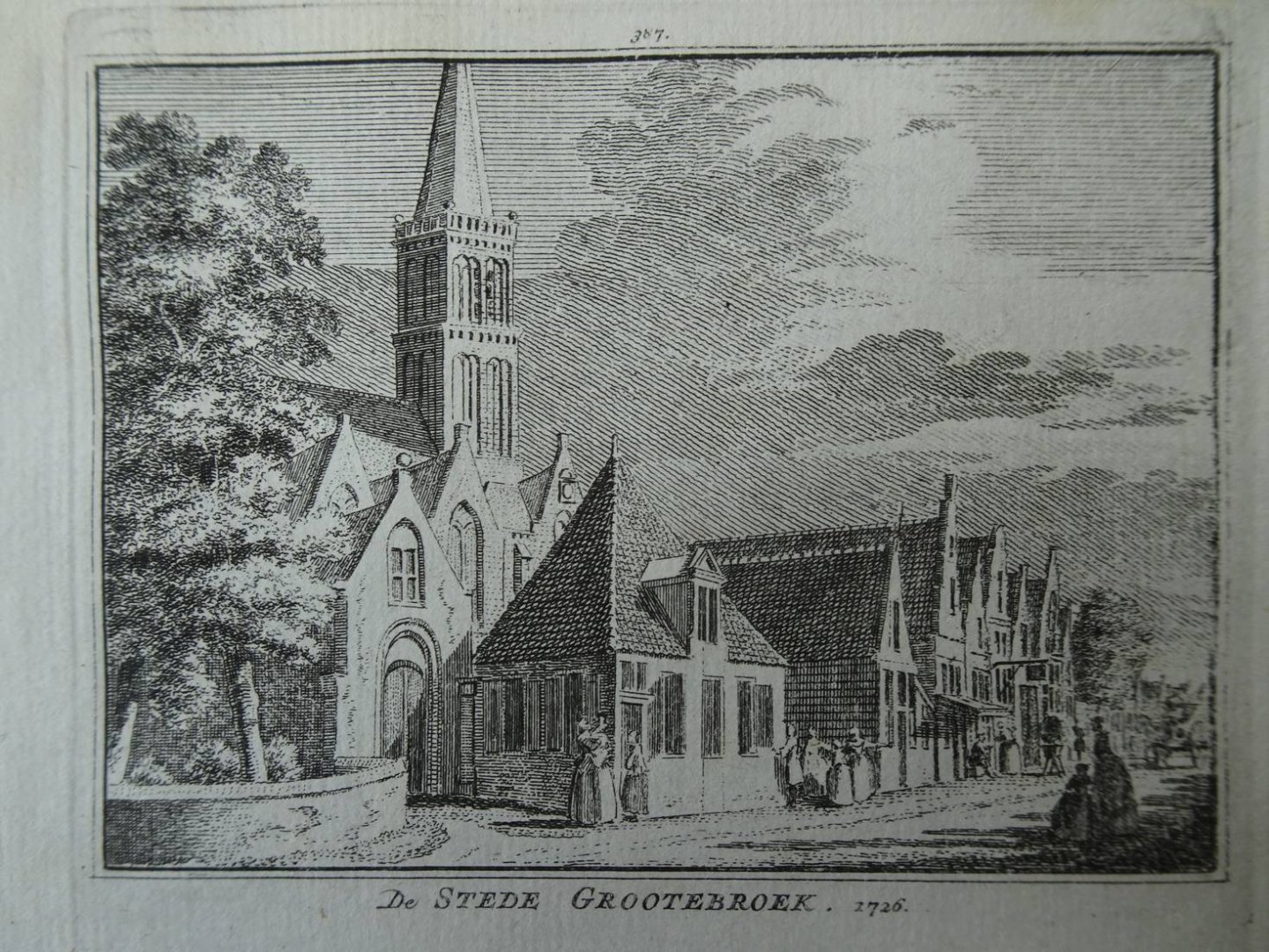 Grootebroek. - De Stede Grootebroek, 1726.