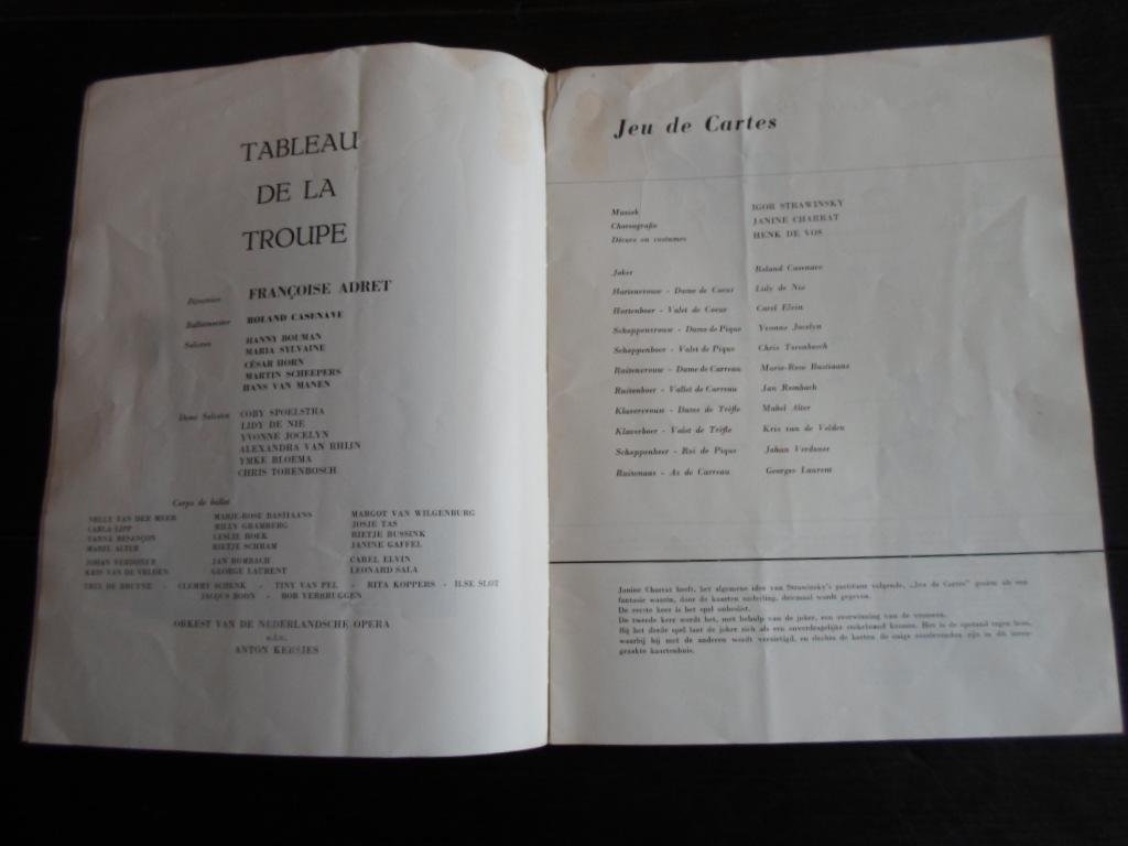  - Ballet van de Nederlandse Opera, Holland Festival, Dir.Francoise Adret