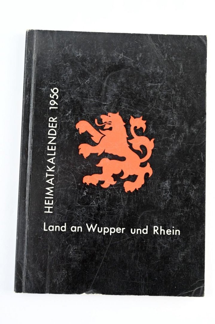 Frobus, Julius - Heimatkalender 1956 Land an Wupper und Rhein (2 foto's)