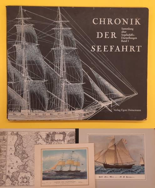 TIMMERMANN, GERHARD. - Chronik der Seefahrt. Sammlung alter Segelschiffs-Darstellungen. Band 1. Kommentare Gerhard Timmermann
