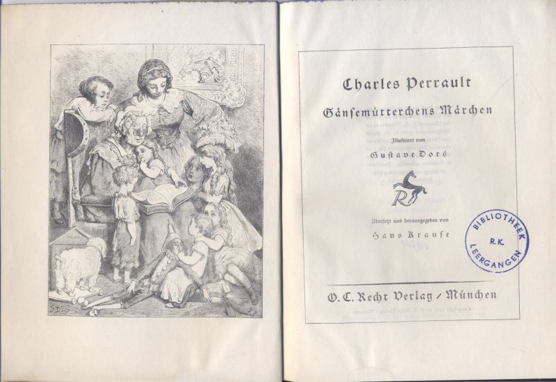 Perrault, Charles - Gänsemütterchens Märchen. Illustriert von Gustave Doré