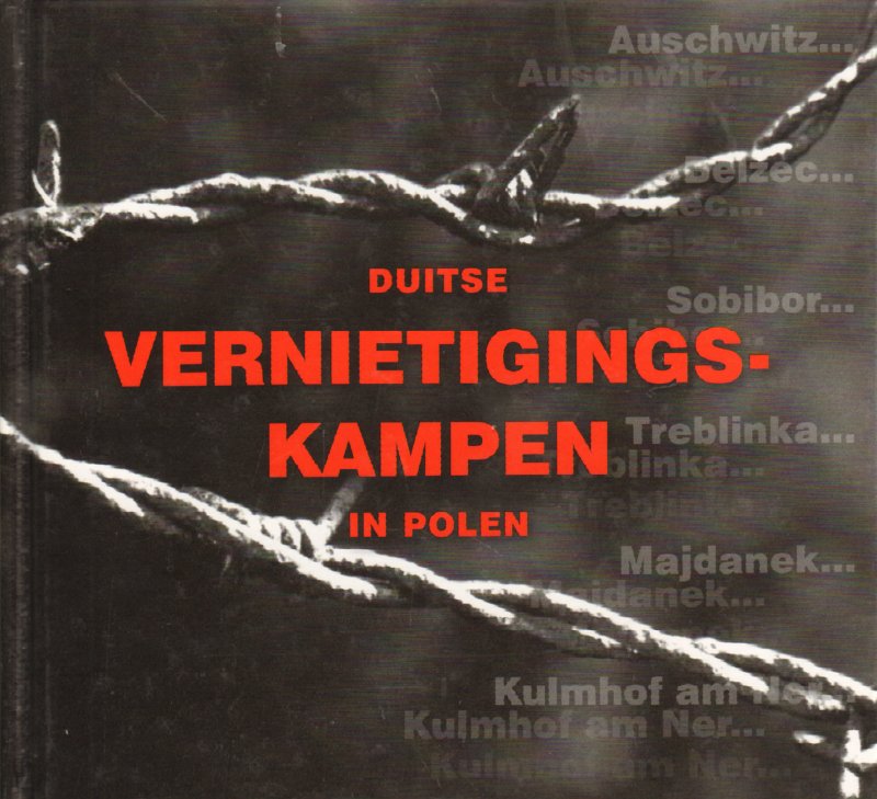 Lachendro, Jan - Duitse Vernietigingskampen in Polen, 94 pag. kleine hardcover, zeer goede staat