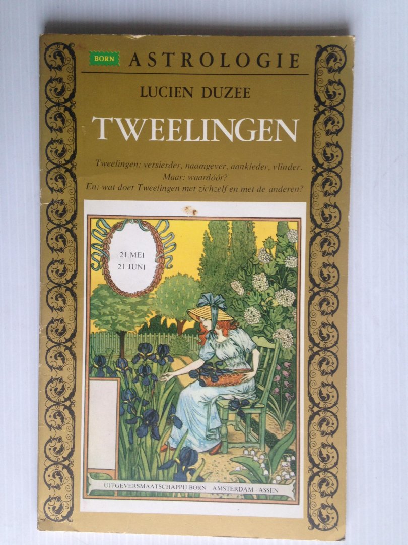 Duzee, Lucien - Astrologie, Tweelingen