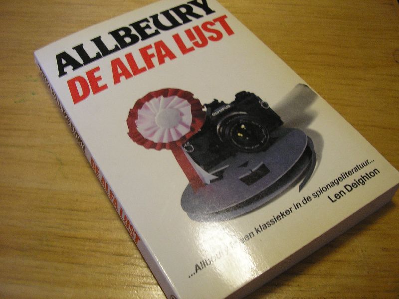 Allbeury, T. (Ted) - De Alfa lijst