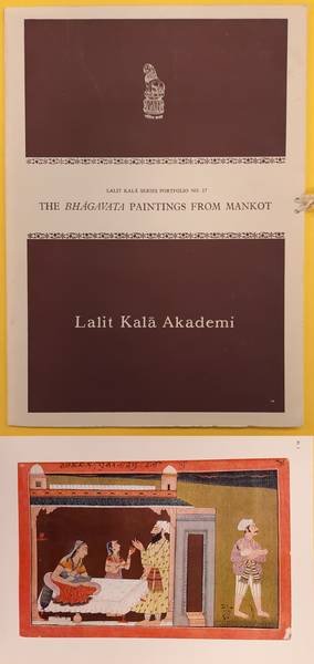 GOSWAMY,  B. N. - The Bhagavata Paintings From Mankot. Lalit Kala Series Portfolio No. 17.