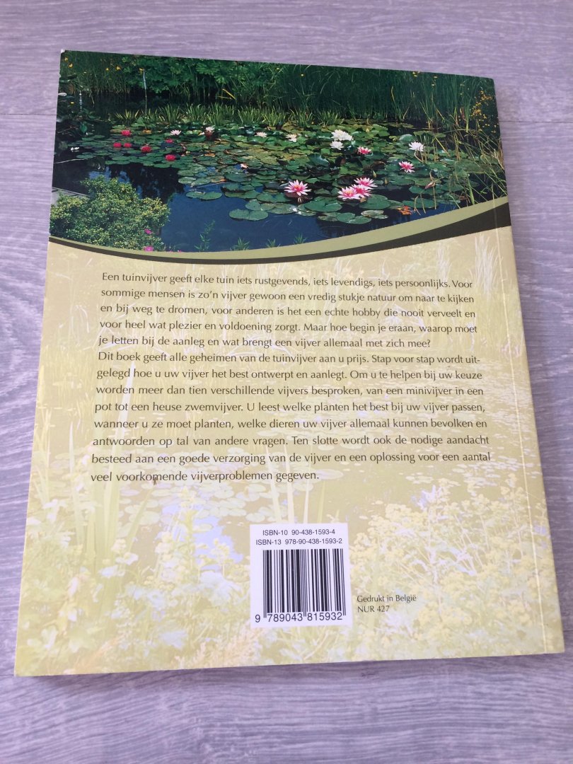 Wolfram Franke - Een tuinvijver aanleggen en onderhouden