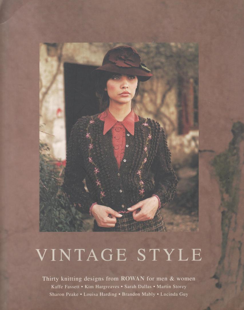 Hargreaves, Kim and others - Vintage style. Thirty knitting designs from Rowan for men & women