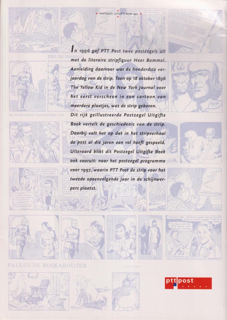 Martijn Snoodijk en Kees Kousemaker - In strip gevat - Een eeuw beeldverhaal - Postzegel Uitgifte Boek 1997