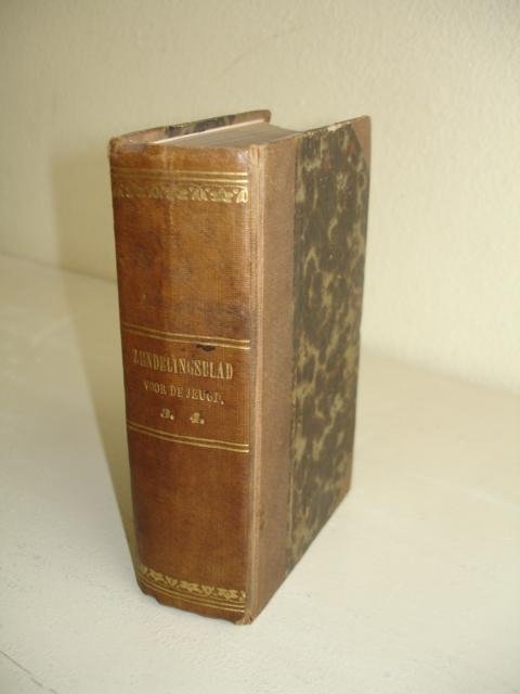 Looman, T.M.. - Het zendelingsblad voor de jeugd, 2 jaargangen in één band (1852-1853 & 1853-1854).
