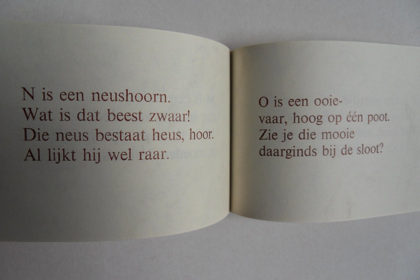 Nieuwenhuizen, Johan van. - ABC voor Florentijntje. [ Beperkte oplage van 50 exemplaren ].