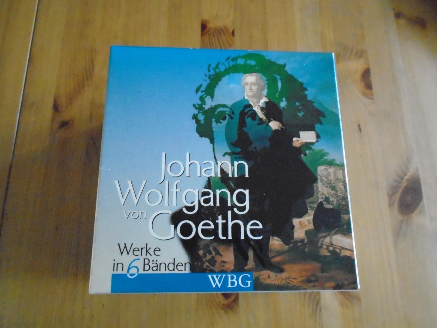 Goethe, Johann Wolfgang von - Werke in 6 Bänden